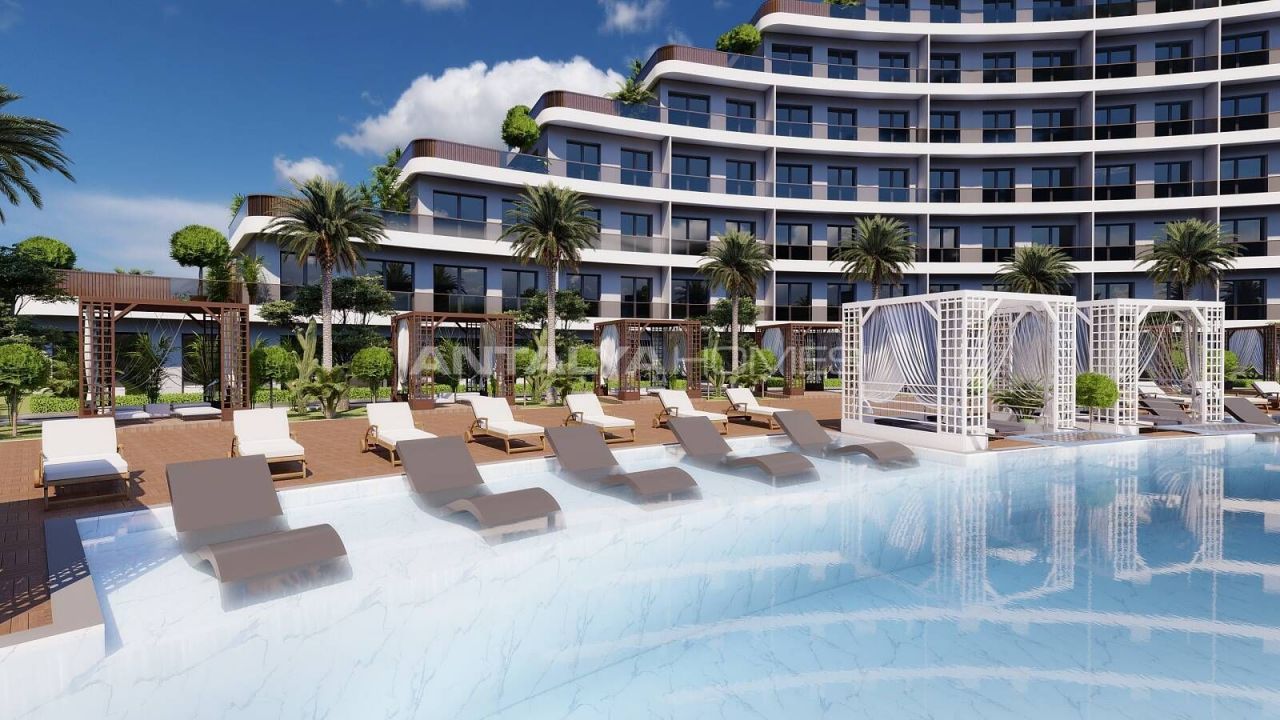 Апартаменты в Анталии, Турция, 36 м2 фото 3