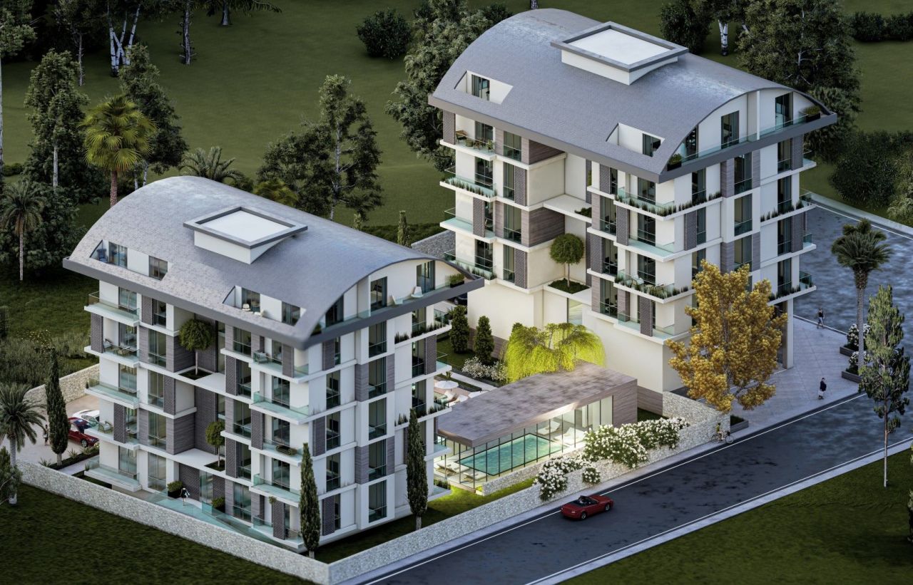 Квартира в Алании, Турция, 56 м2 фото 2