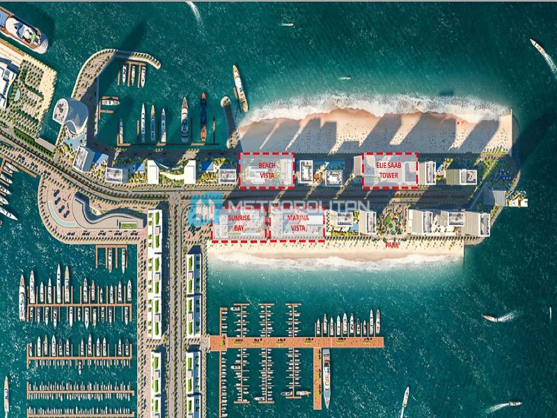 Апартаменты EMAAR Beachfront, ОАЭ, 67.91 м2 фото 4