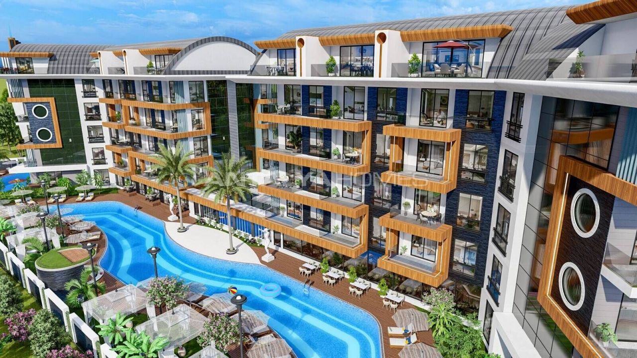 Апартаменты в Алании, Турция, 55 м2 фото 4