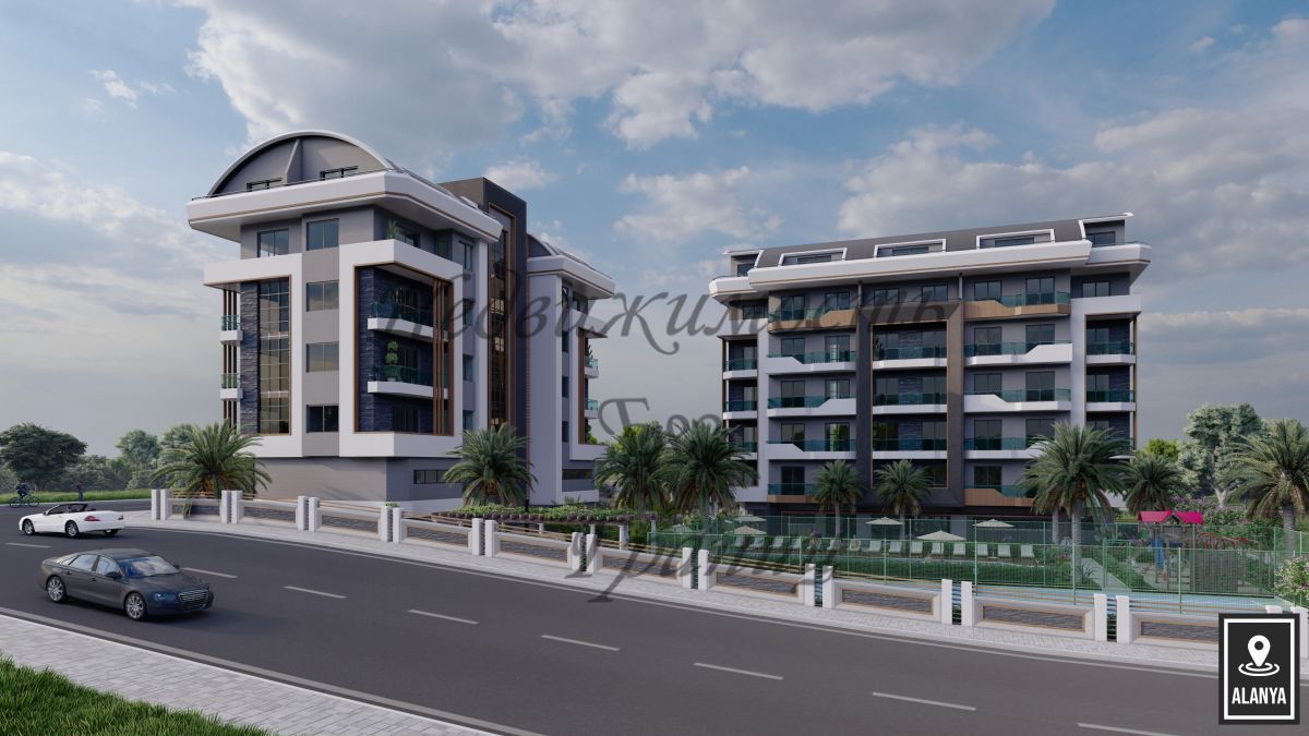 Апартаменты в Алании, Турция, 46 м2 фото 4