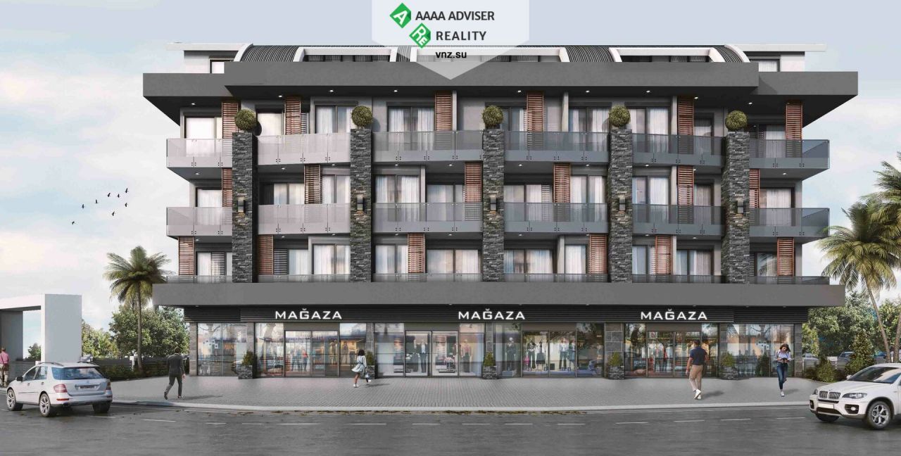 Квартира в Алании, Турция, 50 м2 фото 3
