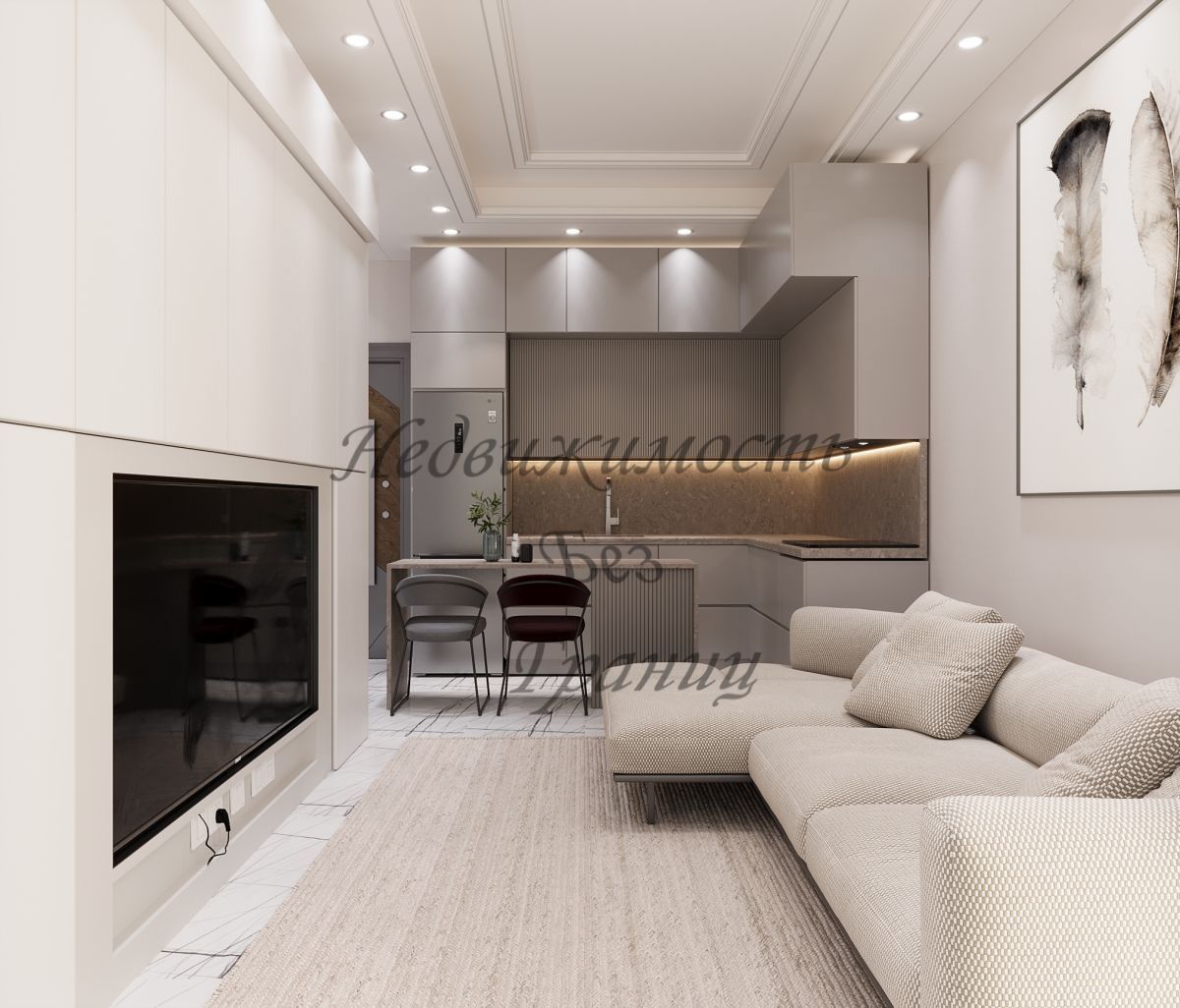 Апартаменты в Мерсине, Турция, 35 м2 фото 4