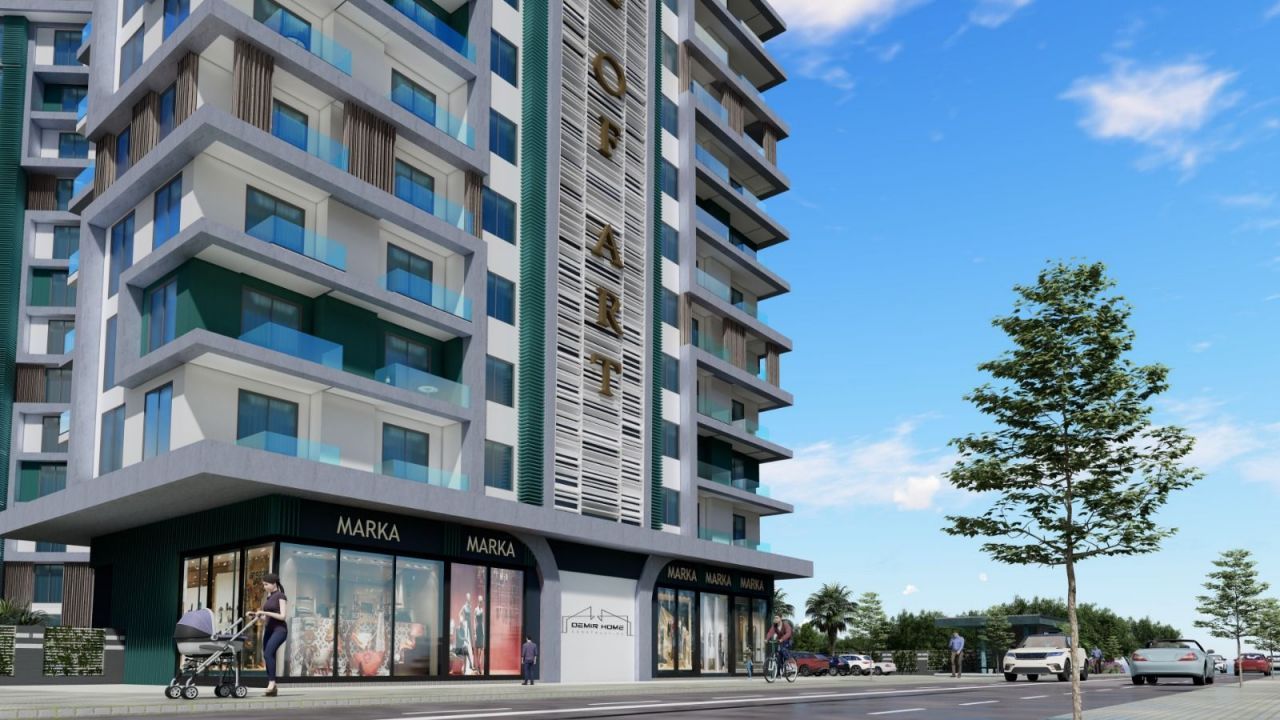 Апартаменты в Алании, Турция, 40 м2 фото 2