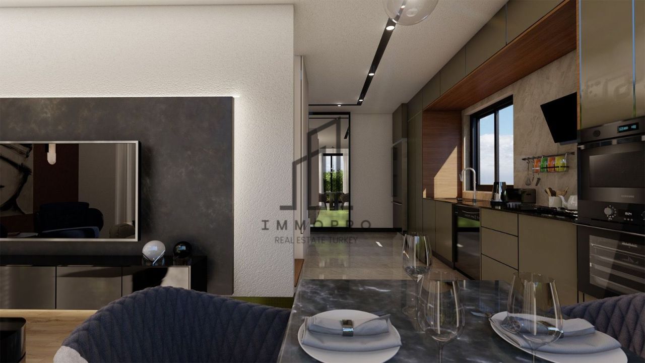 Апартаменты в Алании, Турция, 50 м2 фото 4
