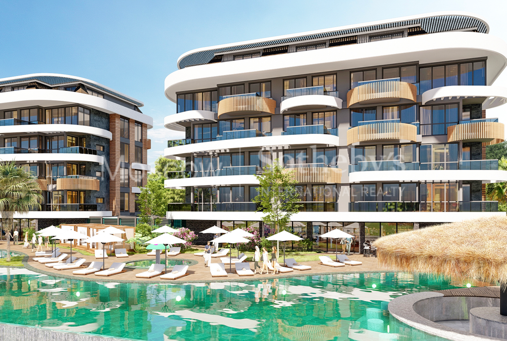 Апартаменты в Алании, Турция, 45 м2 фото 4