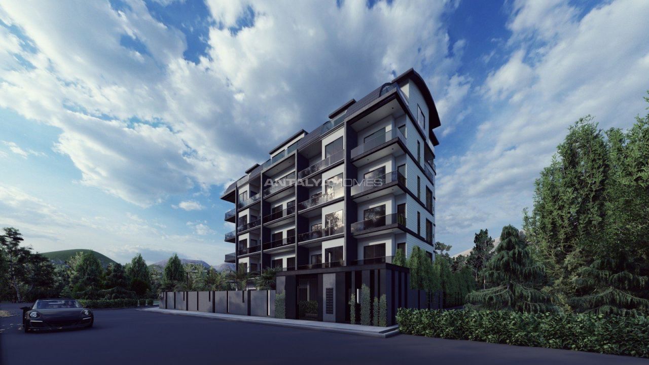 Апартаменты в Газипаше, Турция, 57 м2 фото 2