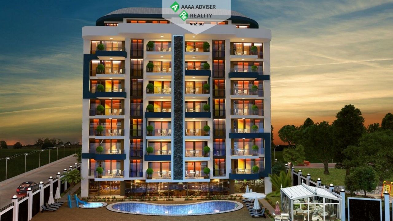 Квартира в Алании, Турция, 64 м2 фото 2