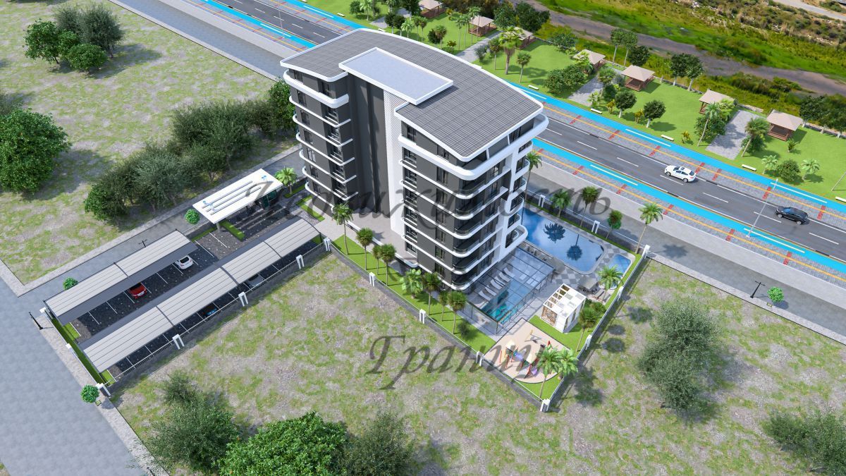 Квартира в Алании, Турция, 50 м2 фото 4