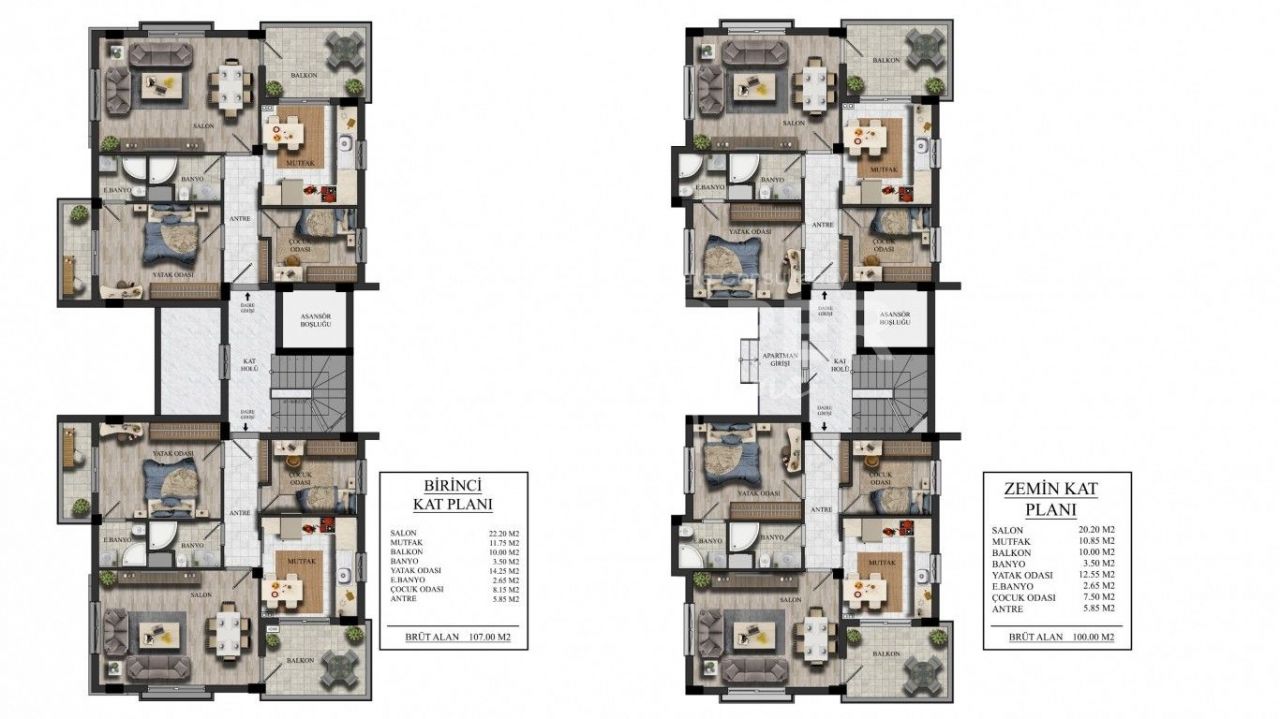Квартира в Анталии, Турция, 110 м2 фото 4