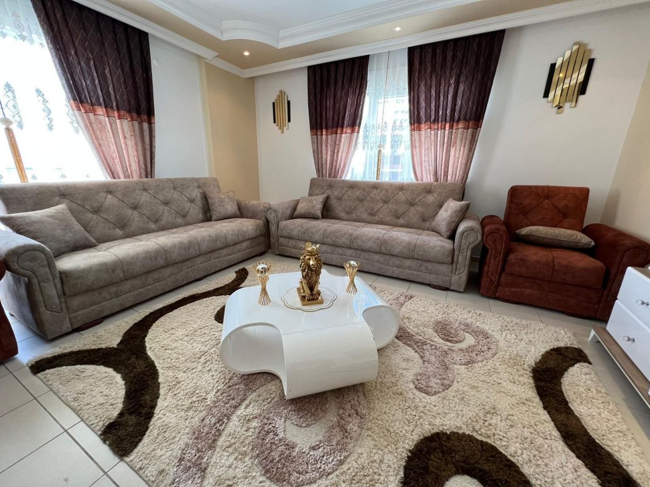 Квартира в Алании, Турция, 125 м2 фото 2