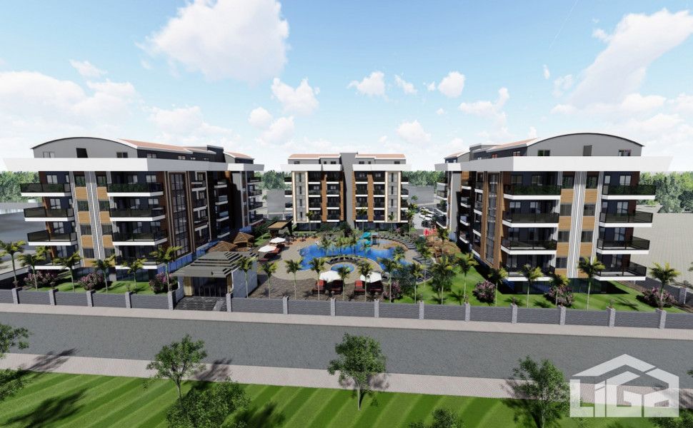 Квартира в Алании, Турция, 48 м2 фото 3