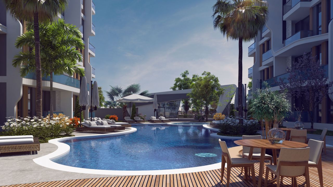 Квартира в Анталии, Турция, 60 м2 фото 2