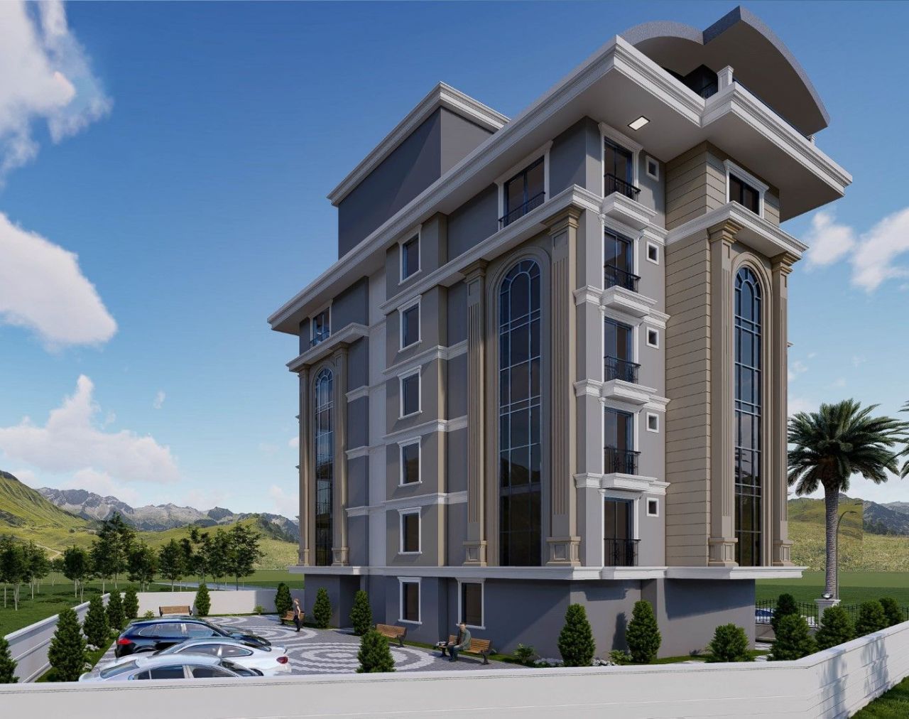 Квартира в Алании, Турция, 49 м2 фото 2