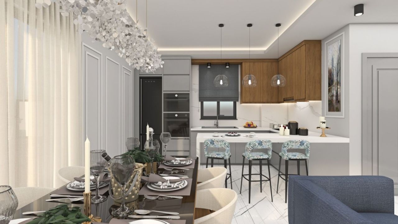 Апартаменты в Кестеле, Турция, 57 м2 фото 4