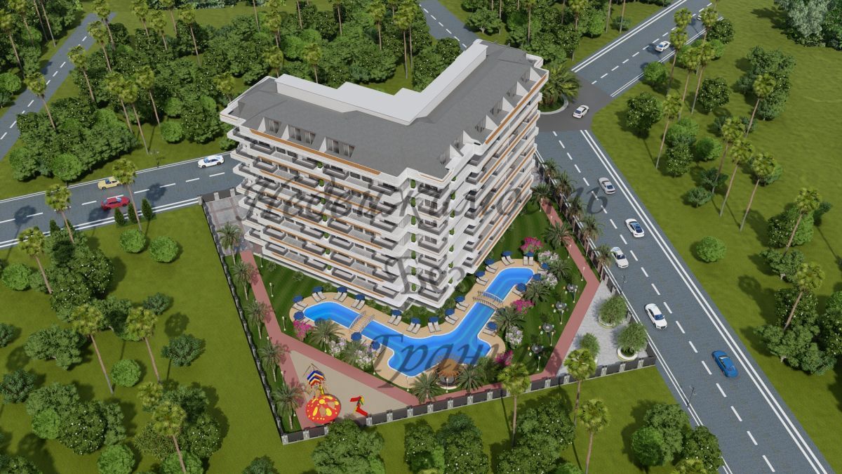 Апартаменты в Алании, Турция, 50 м2 фото 4