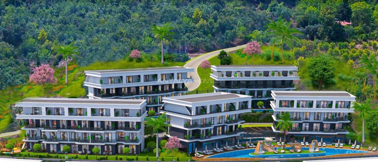 Апартаменты в Алании, Турция, 50 м2 фото 5