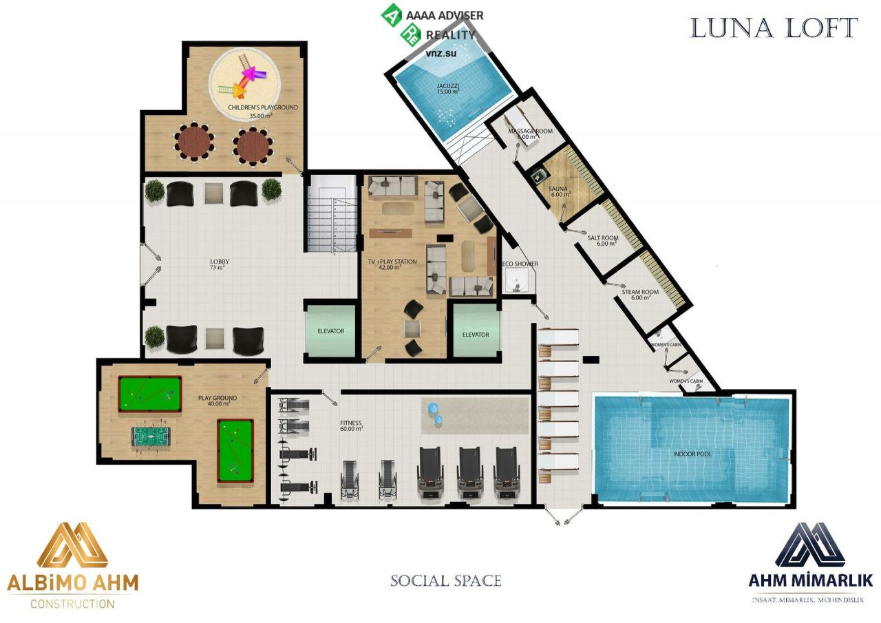 Квартира в Алании, Турция, 62 м2 фото 5