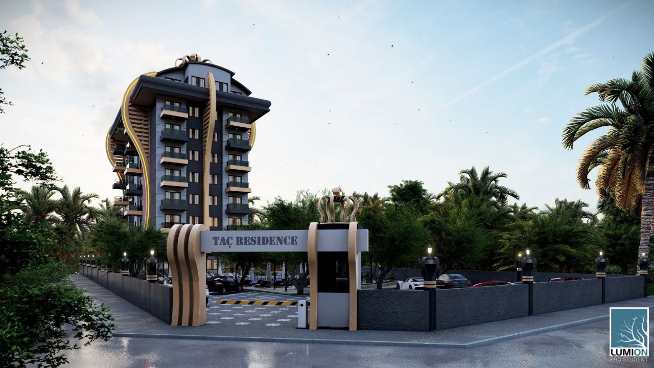Квартира в Алании, Турция, 46 м2 фото 2