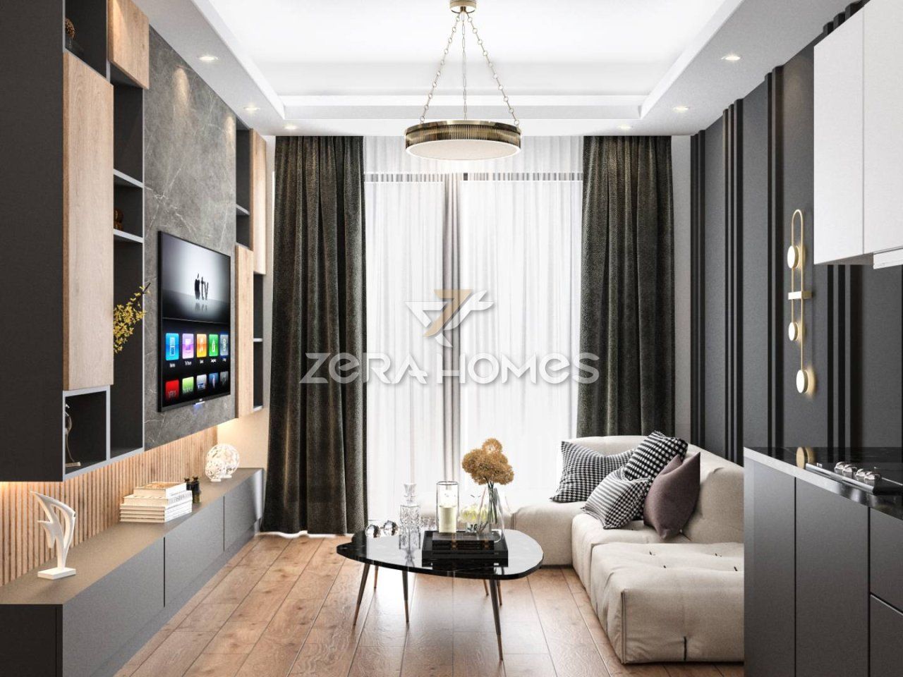 Квартира в Алании, Турция, 52 м2 фото 2