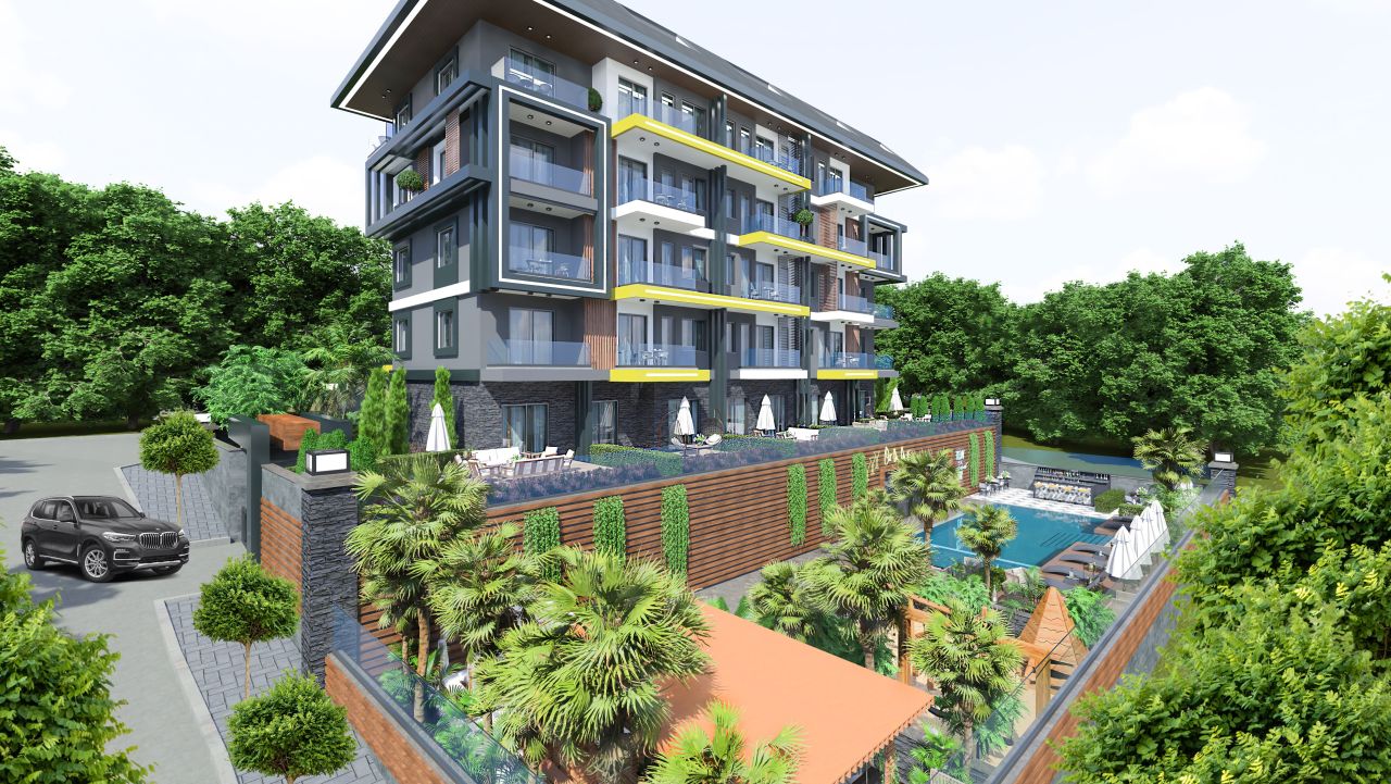 Квартира в Алании, Турция, 43 м2 фото 2