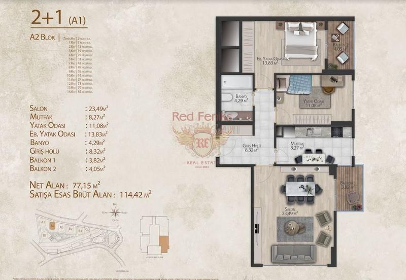 Квартира в Стамбуле, Турция, 239 м2 фото 3