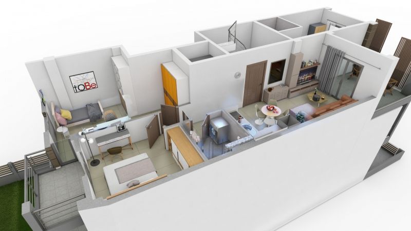 Апартаменты в Салониках, Греция, 79 м2 фото 4