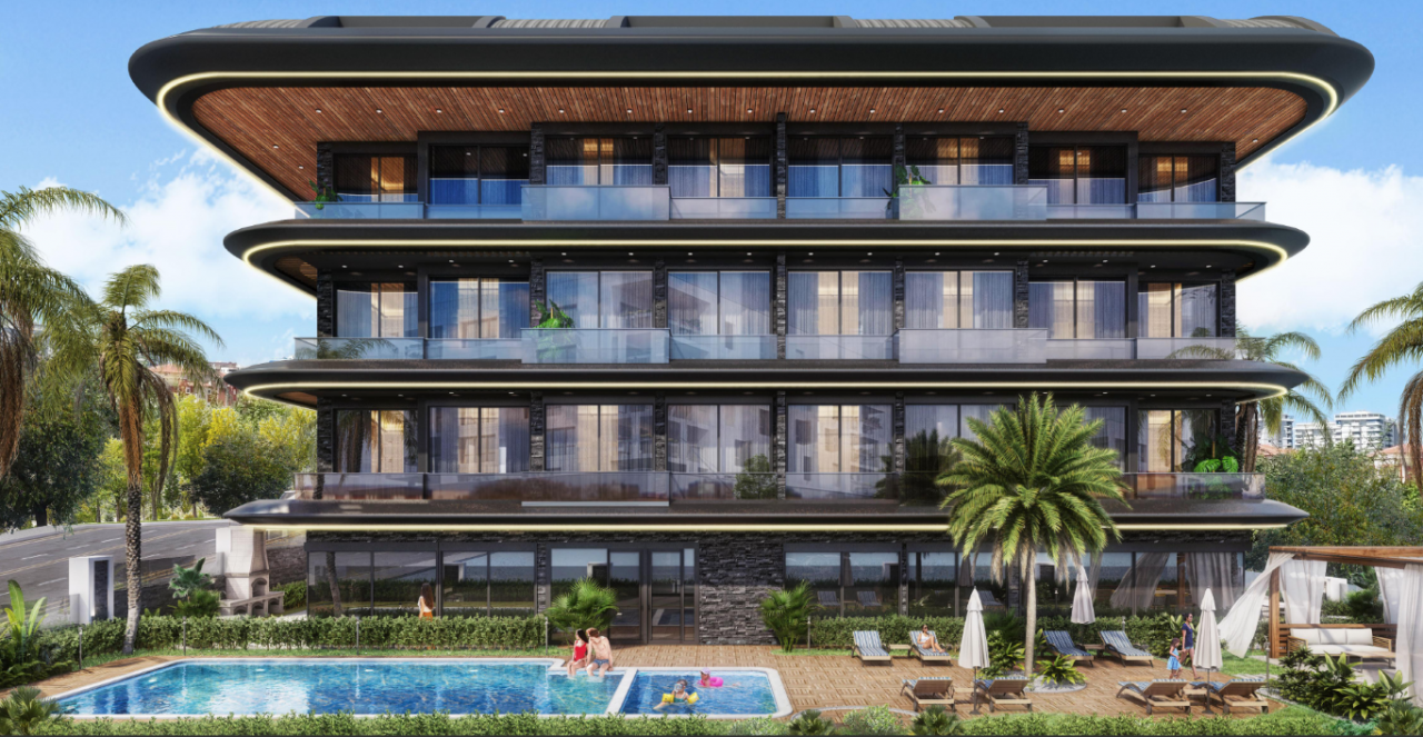 Квартира в Алании, Турция, 47 м2 фото 2