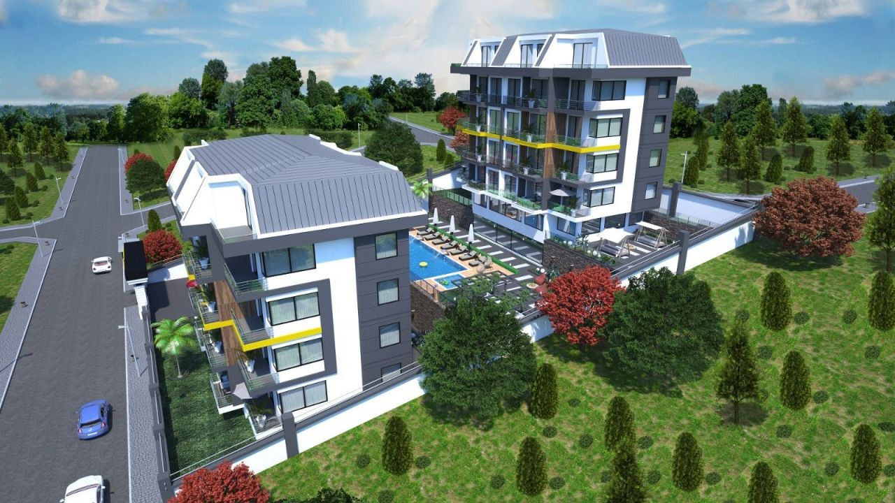 Квартира в Алании, Турция, 50 м2 фото 2