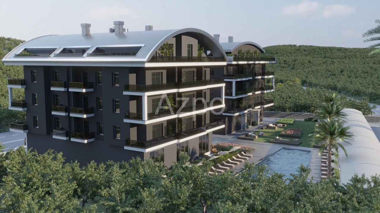 Апартаменты в Алании, Турция, 57 м2 фото 2