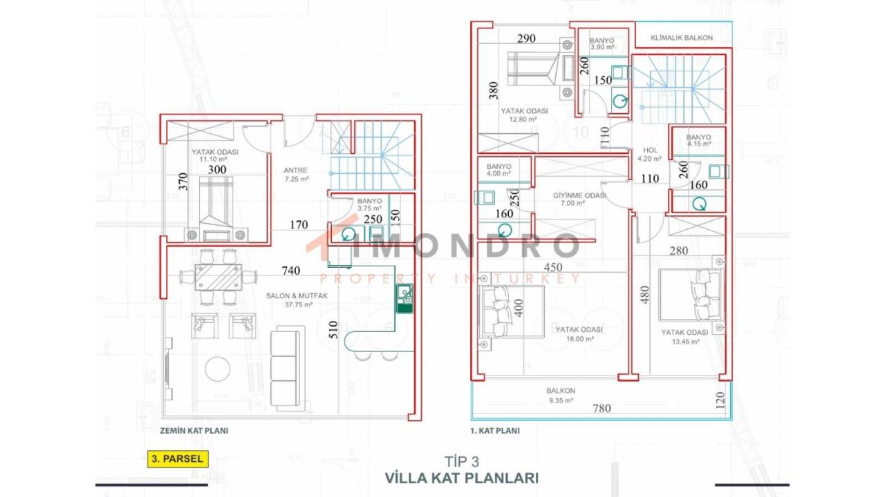 Дом в Алании, Турция, 340 м2 фото 5
