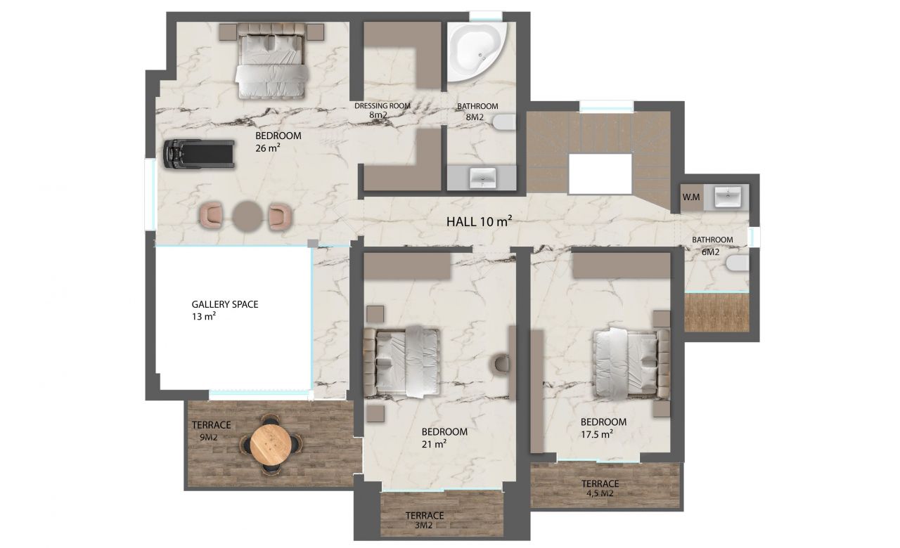 Вилла в Алании, Турция, 272 м2 фото 4