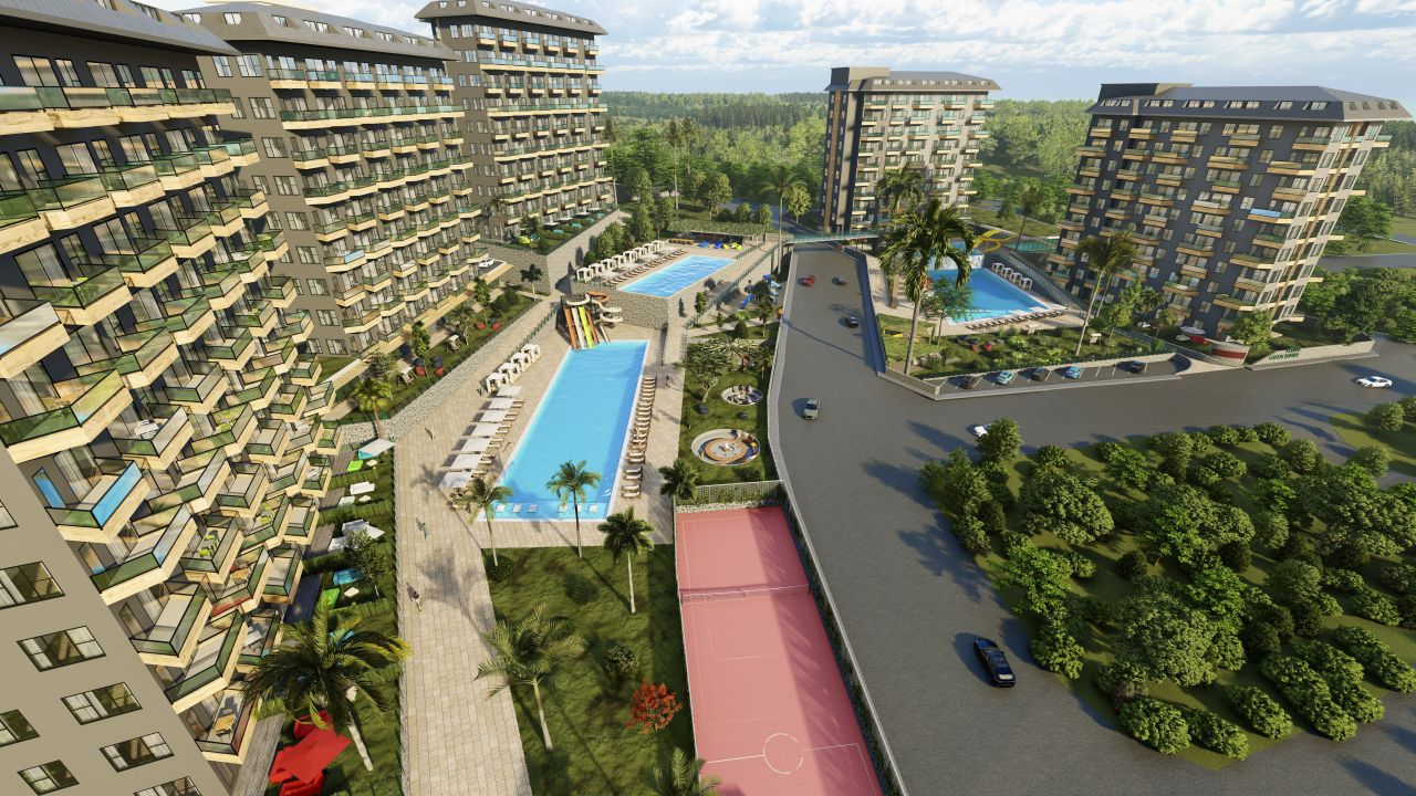 Апартаменты в Авсалларе, Турция, 50 м2 фото 3