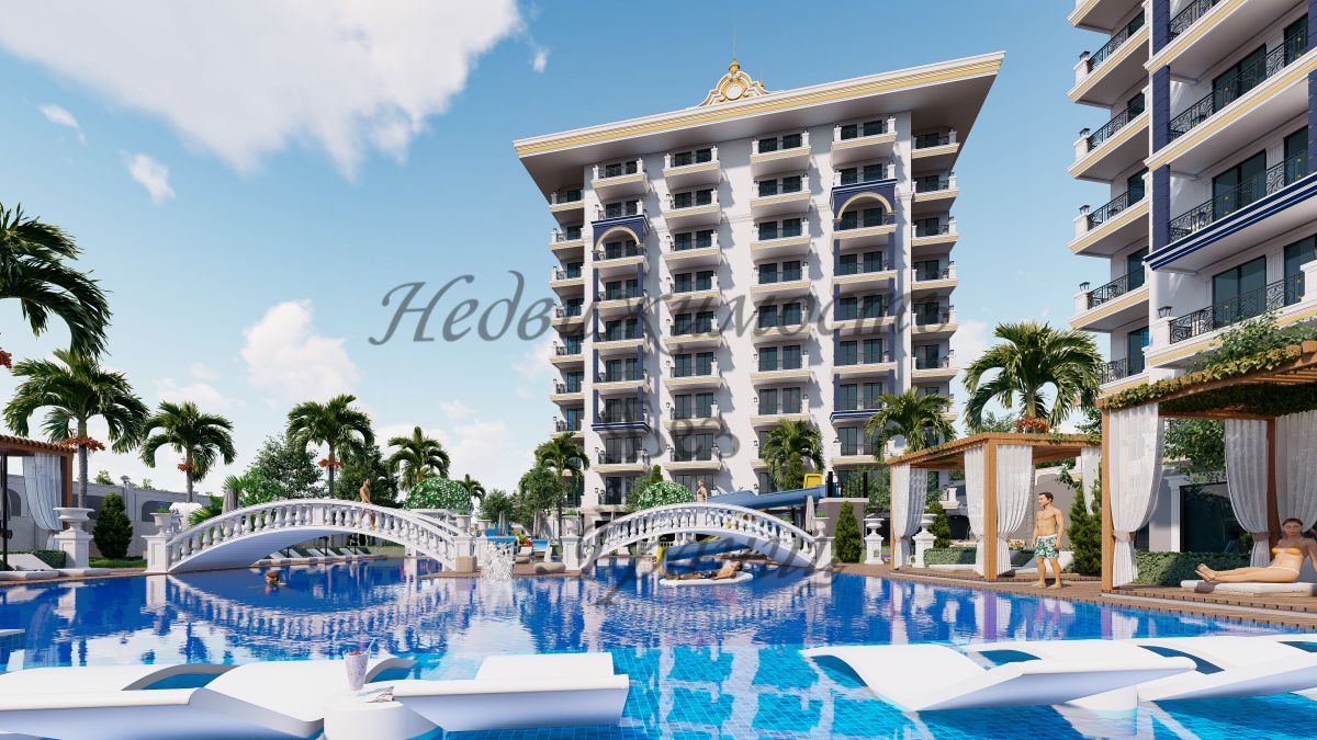 Апартаменты в Алании, Турция, 55 м2 фото 2