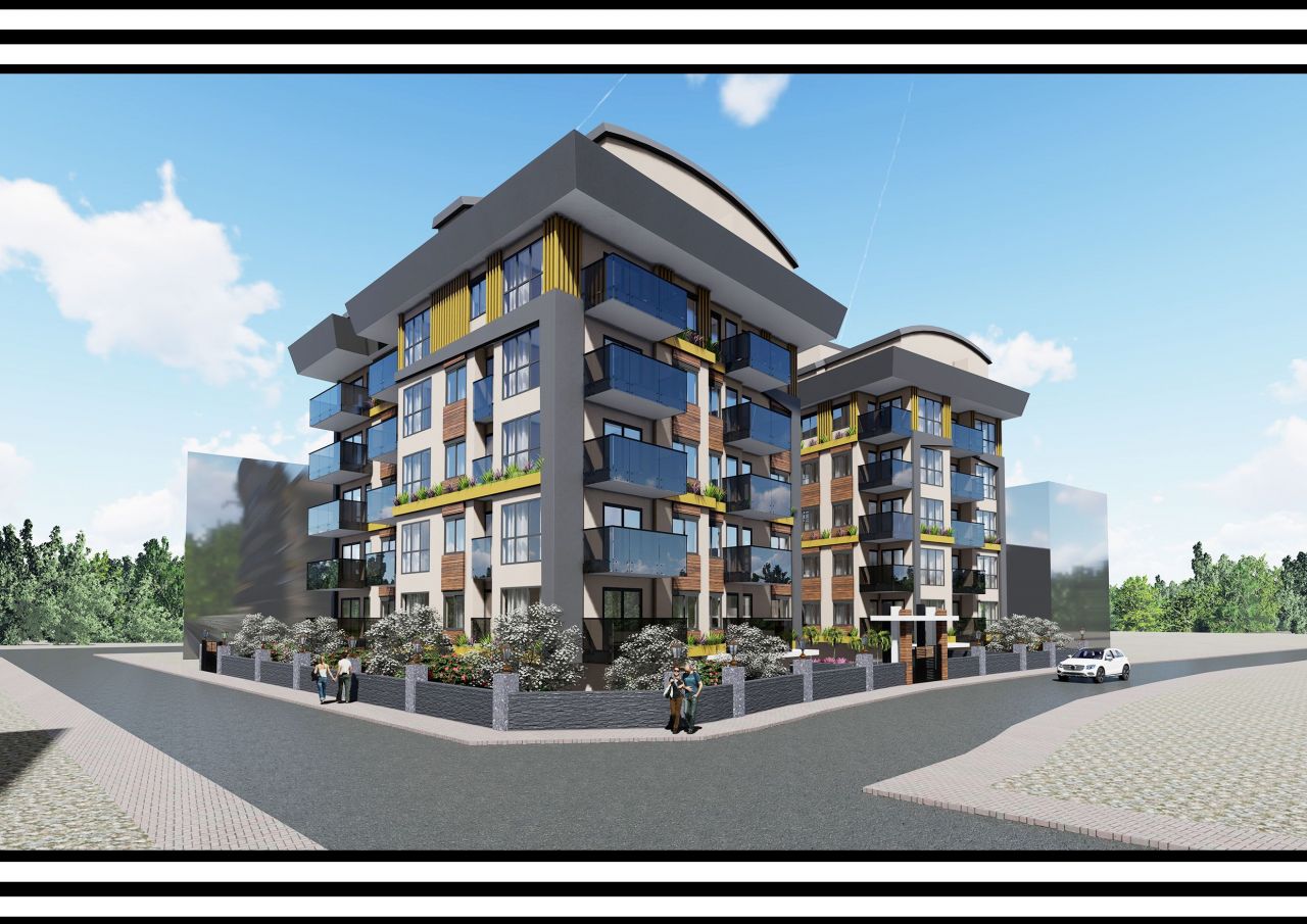 Апартаменты в Алании, Турция, 55 м2 фото 2
