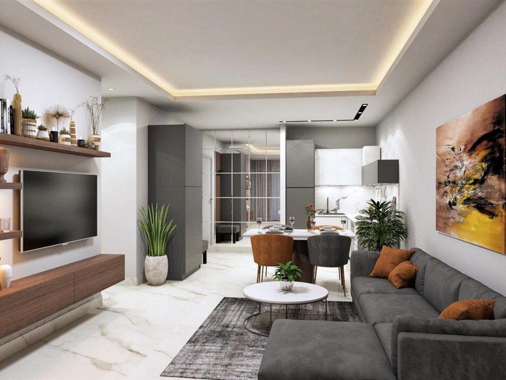 Квартира в Алании, Турция, 55 м2 фото 4