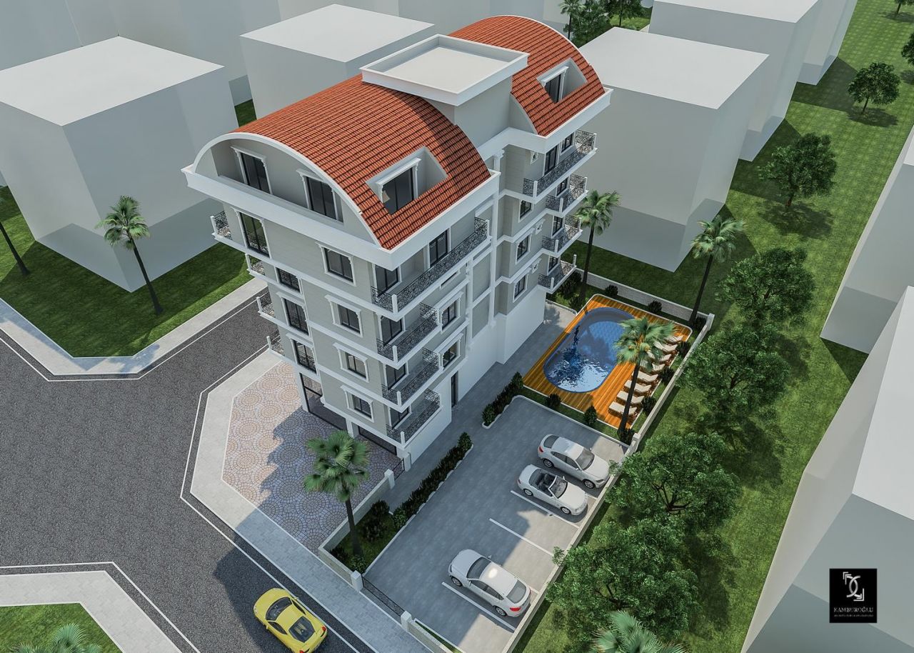 Апартаменты в Алании, Турция, 46 м2 фото 4