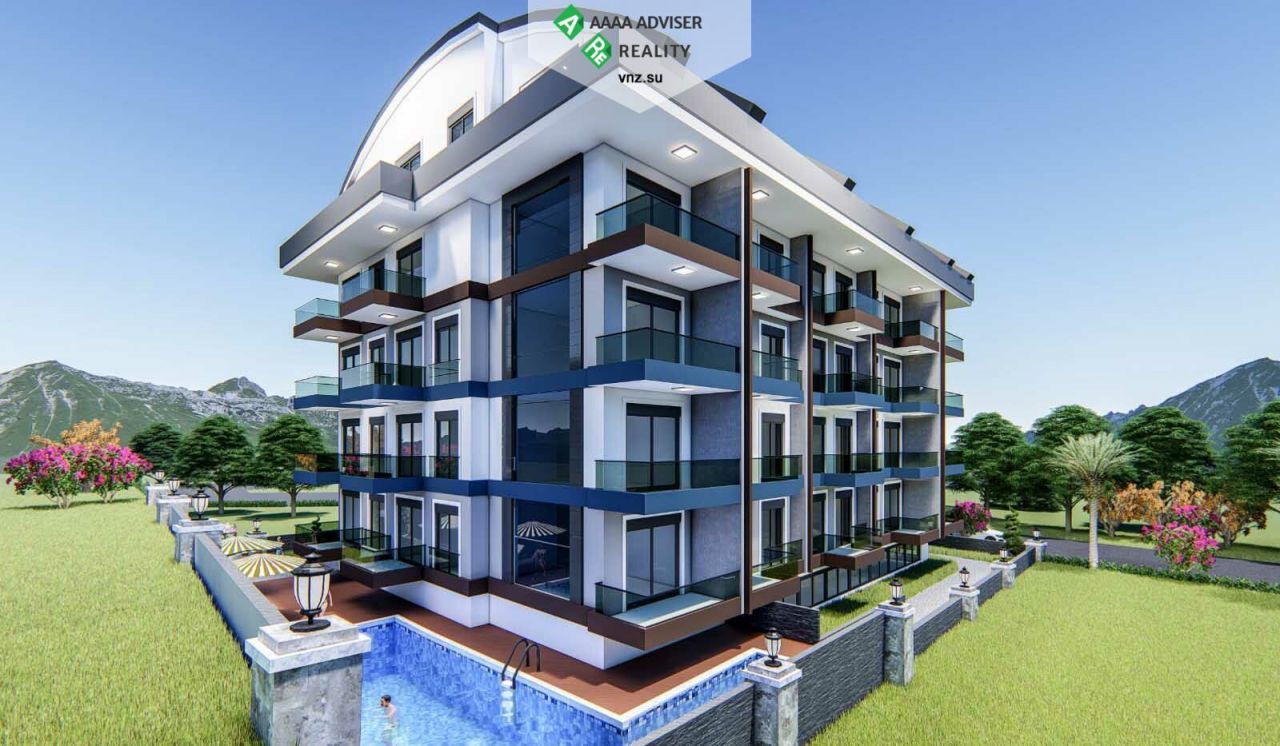 Квартира в Алании, Турция, 45 м2 фото 4