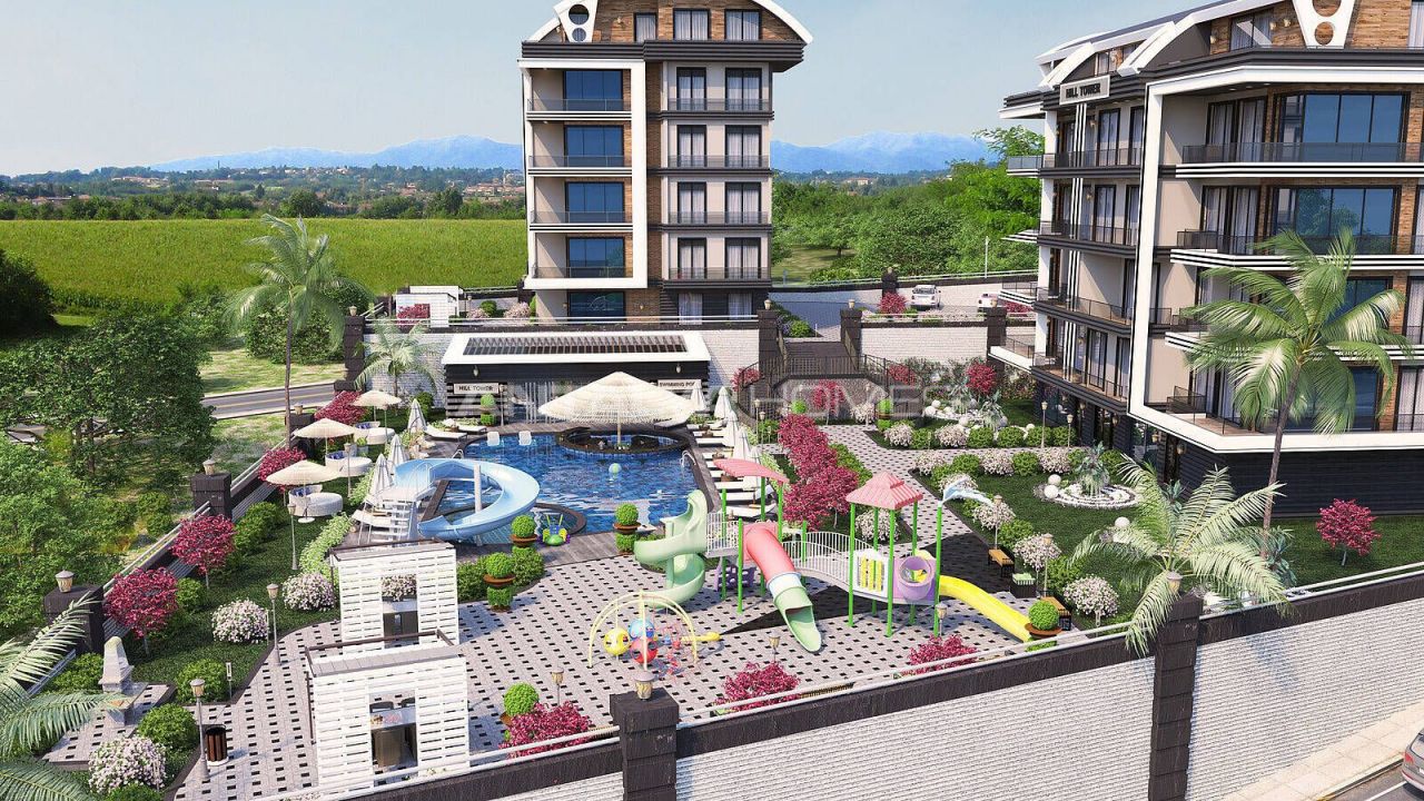 Апартаменты в Алании, Турция, 58 м2 фото 2