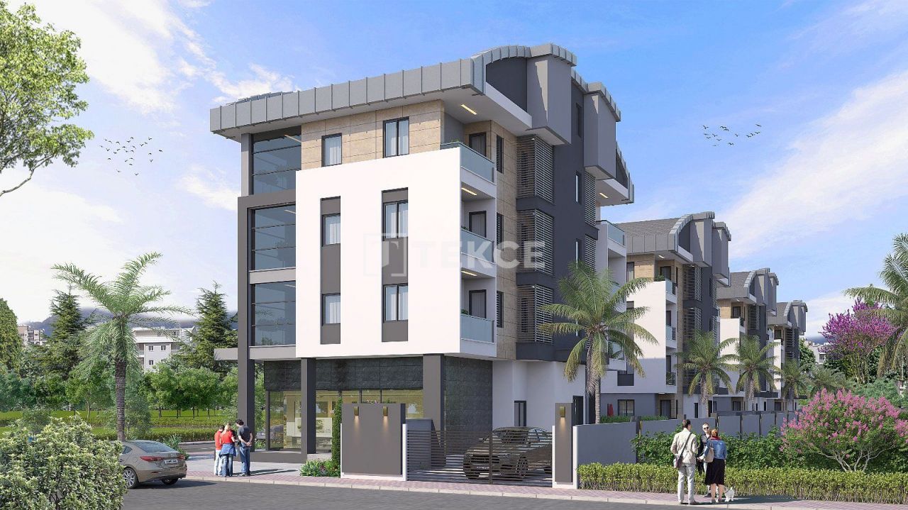 Апартаменты в Анталии, Турция, 55 м2 фото 3