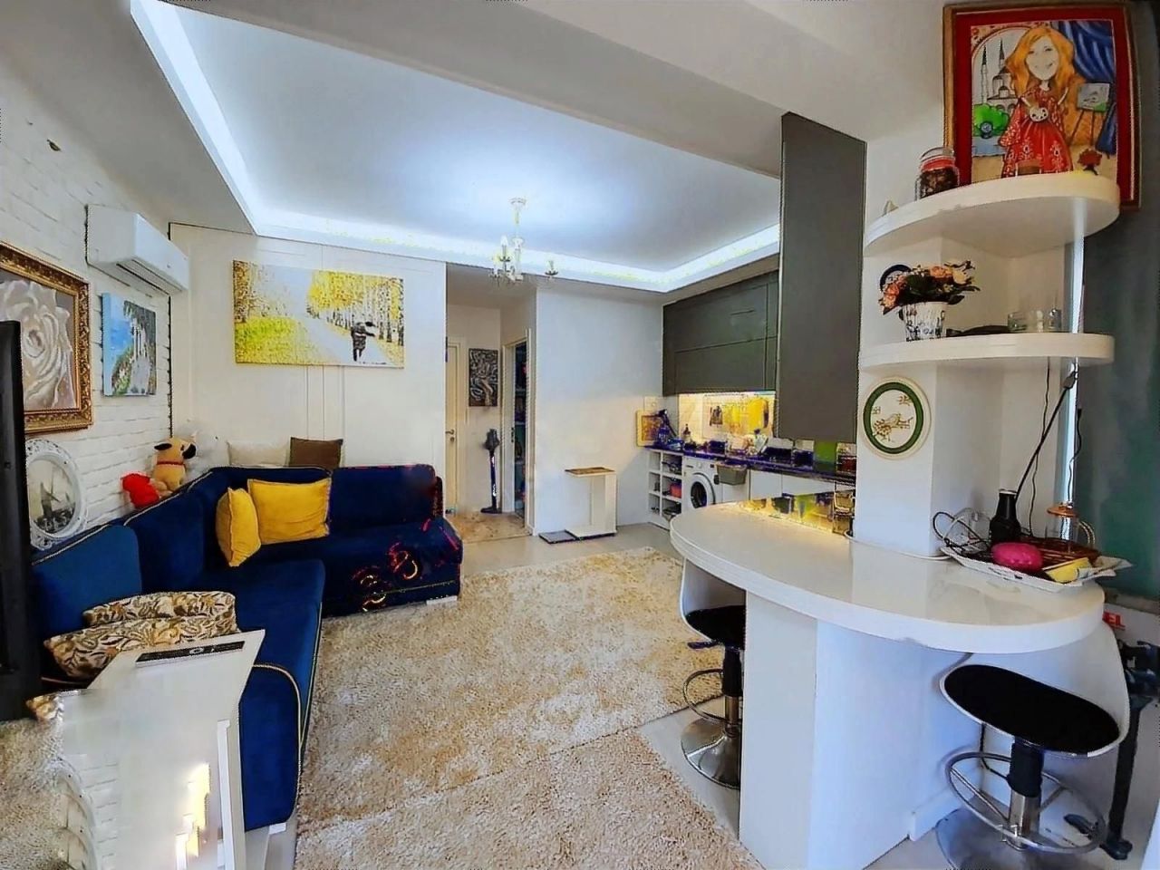 Квартира в Алании, Турция, 52 м2 фото 3