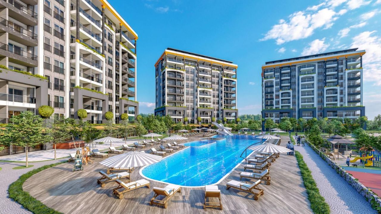 Квартира в Алании, Турция, 46 м2 фото 2