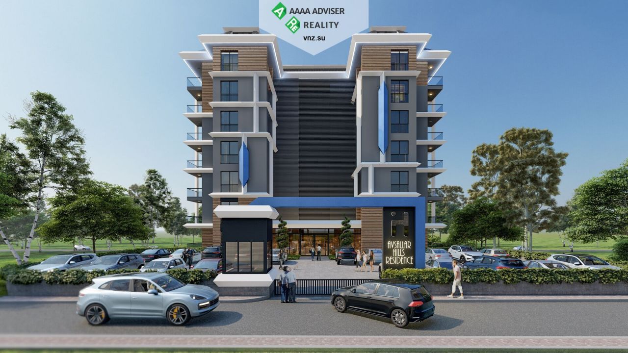 Апартаменты в Авсалларе, Турция, 48 м2 фото 2