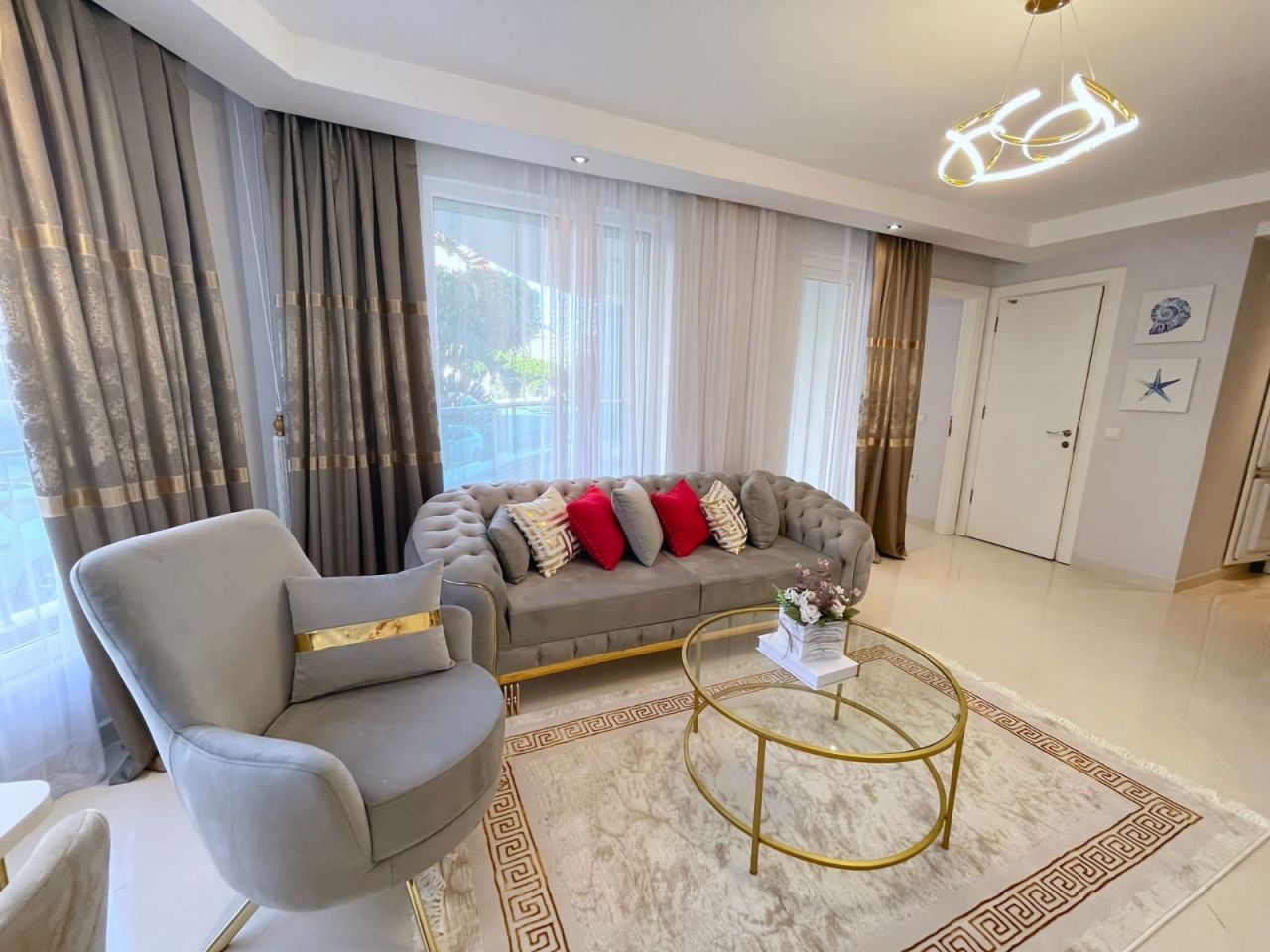 Квартира в Алании, Турция, 55 м2 фото 2