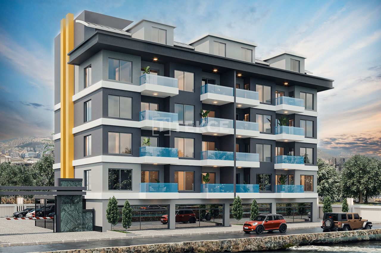 Апартаменты в Алании, Турция, 58 м2 фото 2
