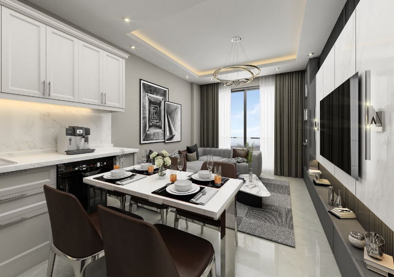 Квартира в Алании, Турция, 54 м2 фото 2