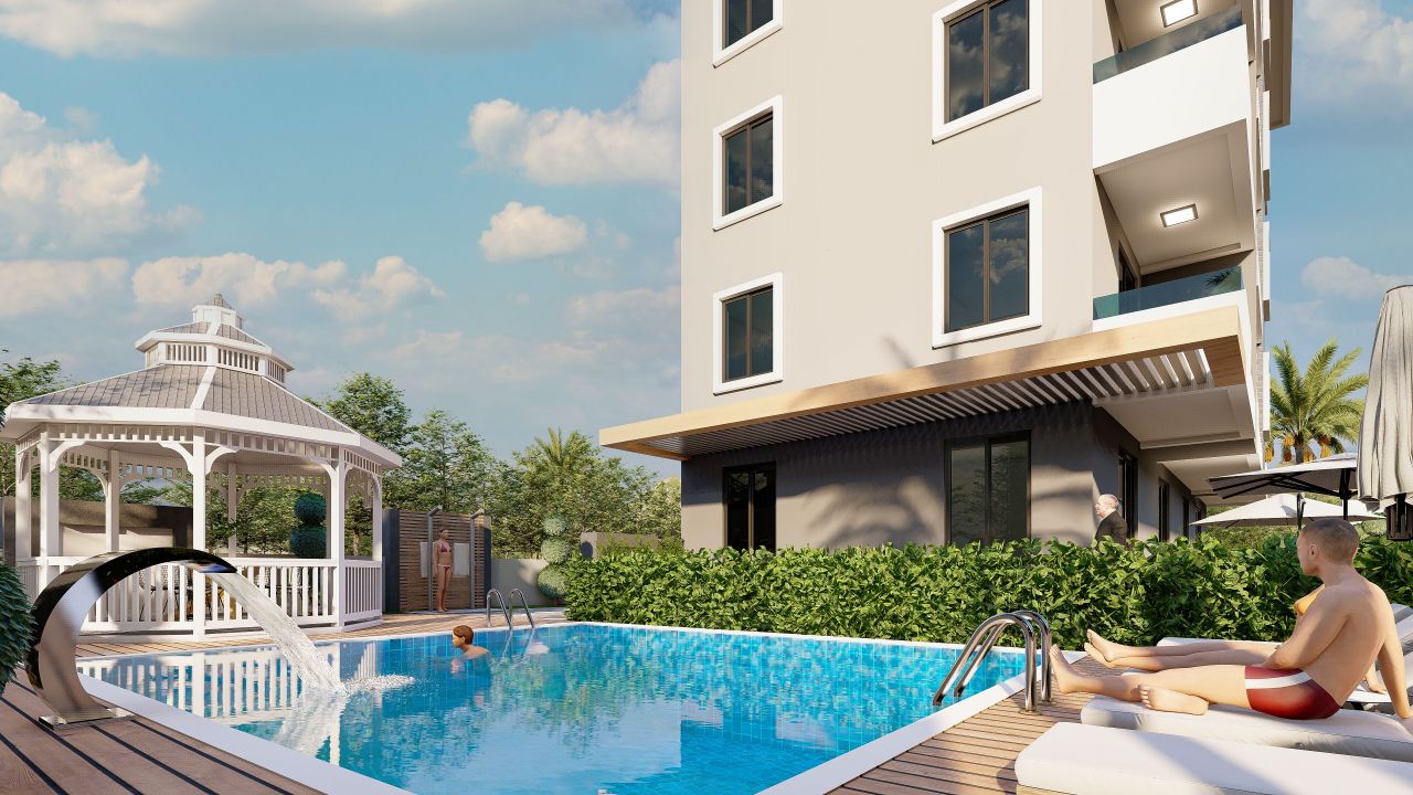Квартира в Алании, Турция, 49 м2 фото 5