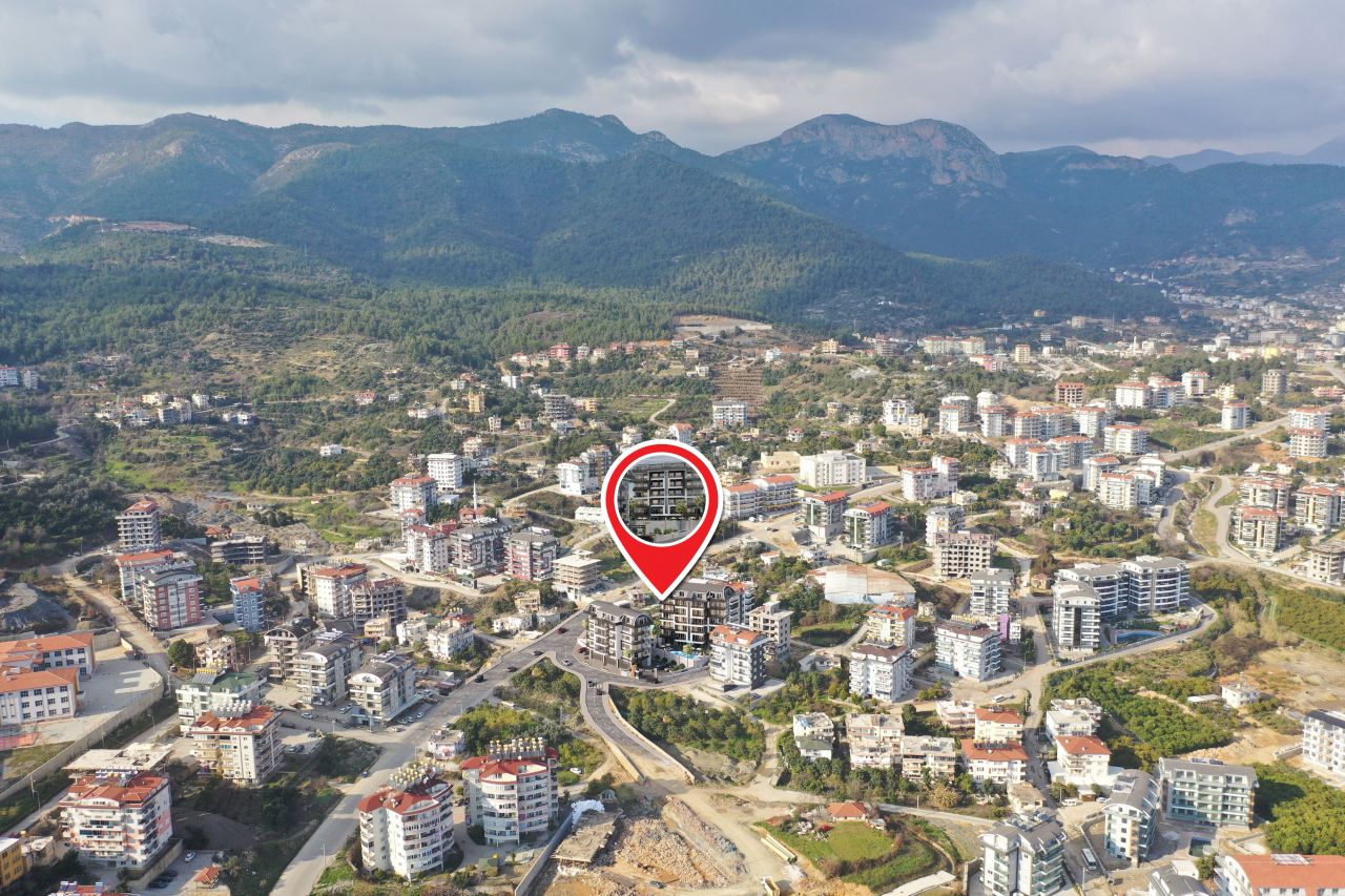 Квартира в Алании, Турция, 50 м2 фото 2