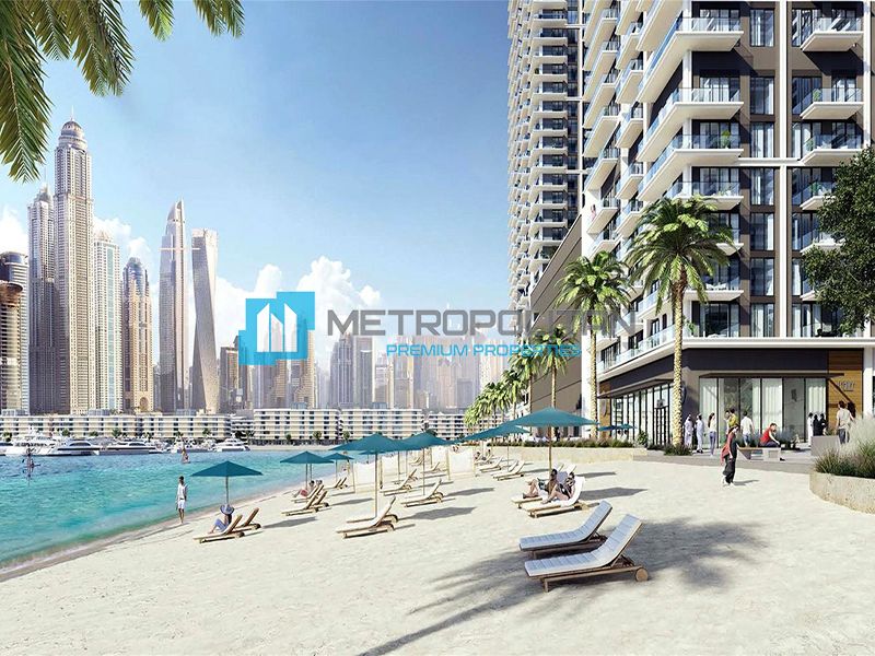 Апартаменты EMAAR Beachfront, ОАЭ, 124.4 м2 фото 2