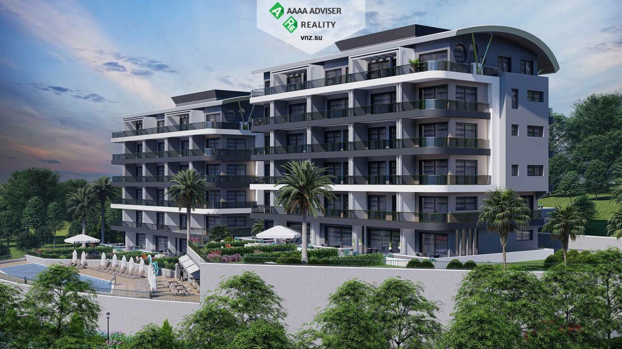 Квартира в Алании, Турция, 61 м2 фото 2